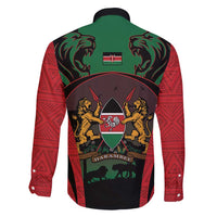 Proud Kenya 254 Family Matching Mermaid Dress and Hawaiian Shirt Kenyan Safari Animals - Wonder Print Shop