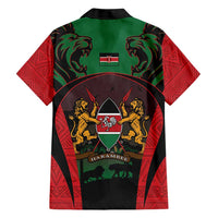 Proud Kenya 254 Family Matching Short Sleeve Bodycon Dress and Hawaiian Shirt Kenyan Safari Animals - Wonder Print Shop