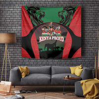 Proud Kenya 254 Tapestry Kenyan Safari Animals - Wonder Print Shop