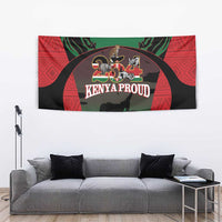 Proud Kenya 254 Tapestry Kenyan Safari Animals - Wonder Print Shop
