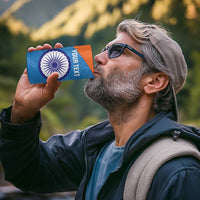 Personalised India Cricket 4 in 1 Can Cooler Tumbler Go Women In Blue - Wonder Print Shop