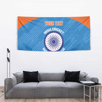 Custom India Cricket Tapestry Go Women In Blue - Wonder Print Shop