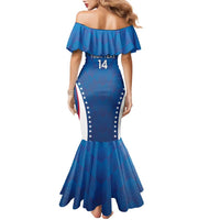 Custom USA 2025 Volleyball Family Matching Mermaid Dress and Hawaiian Shirt Sporty Style