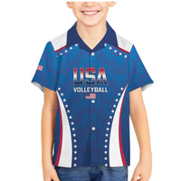 Custom USA 2025 Volleyball Family Matching Mermaid Dress and Hawaiian Shirt Sporty Style
