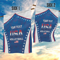 Custom USA 2025 Volleyball Garden Flag Sporty Style
