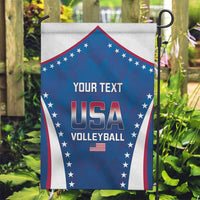 Custom USA 2025 Volleyball Garden Flag Sporty Style