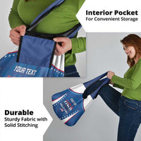 Custom USA 2025 Volleyball Grocery Bag Sporty Style