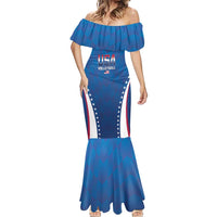 Custom USA 2025 Volleyball Mermaid Dress Sporty Style