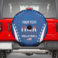 Custom USA 2025 Volleyball Spare Tire Cover Sporty Style