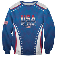 Custom USA 2025 Volleyball Sweatshirt Sporty Style