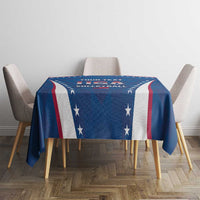 Custom USA 2025 Volleyball Tablecloth Sporty Style