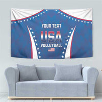 Custom USA 2025 Volleyball Tapestry Sporty Style
