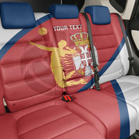 Custom Serbia Volleyball Back Car Seat Cover 2025 Go Champions