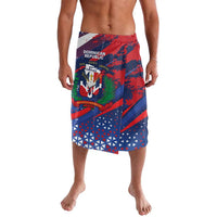 Dominican Republic Independence Day Lavalava 27th February Coat Of Arms Grunge Texture