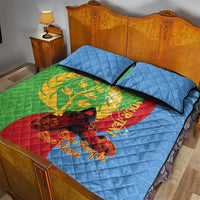 Personalised Eritrea Independence Day Quilt Bed Set Shida Shoes One People One Heart