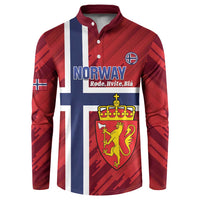 Custom Norway Football Button Sweatshirt Come On Kongeriket Norge