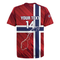 Custom Norway Football Rugby Jersey Come On Kongeriket Norge