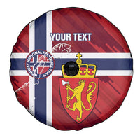 Custom Norway Football Spare Tire Cover Come On Kongeriket Norge