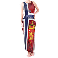 Custom Norway Football Tank Maxi Dress Come On Kongeriket Norge