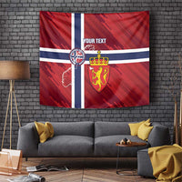 Custom Norway Football Tapestry Come On Kongeriket Norge