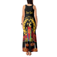 Custom Eritrea Martyrs' Day Tank Maxi Dress 20 June Shida Shoes With Candles - Black - Wonder Print Shop