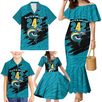 The Bahamas 242 Day Family Matching Mermaid Dress and Hawaiian Shirt Bahamian Independence Anniversary