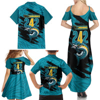 The Bahamas 242 Day Family Matching Summer Maxi Dress and Hawaiian Shirt Bahamian Independence Anniversary