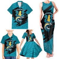 The Bahamas 242 Day Family Matching Tank Maxi Dress and Hawaiian Shirt Bahamian Independence Anniversary