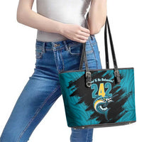 The Bahamas 242 Day Leather Tote Bag Bahamian Independence Anniversary