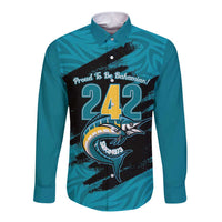 The Bahamas 242 Day Long Sleeve Button Shirt Bahamian Independence Anniversary