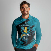 The Bahamas 242 Day Long Sleeve Polo Shirt Bahamian Independence Anniversary