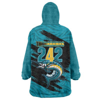 The Bahamas 242 Day Wearable Blanket Hoodie Bahamian Independence Anniversary