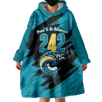 The Bahamas 242 Day Wearable Blanket Hoodie Bahamian Independence Anniversary