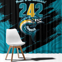 The Bahamas 242 Day Window Curtain Bahamian Independence Anniversary