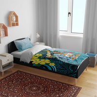 The Bahamas Bedding Set Bahamian Buttercup Polynesian Pattern