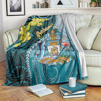 The Bahamas Blanket Bahamian Buttercup Polynesian Pattern