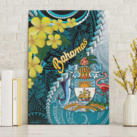 The Bahamas Canvas Wall Art Bahamian Buttercup Polynesian Pattern