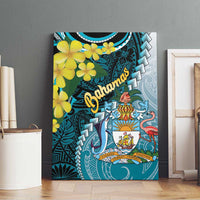 The Bahamas Canvas Wall Art Bahamian Buttercup Polynesian Pattern