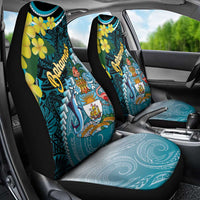 The Bahamas Car Seat Cover Bahamian Buttercup Polynesian Pattern