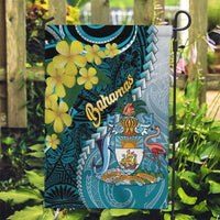 The Bahamas Garden Flag Bahamian Buttercup Polynesian Pattern