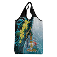 The Bahamas Grocery Bag Bahamian Buttercup Polynesian Pattern
