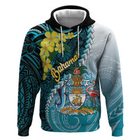 The Bahamas Hoodie Bahamian Buttercup Polynesian Pattern