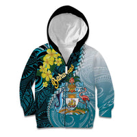 The Bahamas Kid Hoodie Bahamian Buttercup Polynesian Pattern