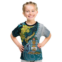 The Bahamas Kid T Shirt Bahamian Buttercup Polynesian Pattern