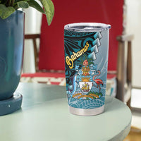 The Bahamas Tumbler Cup Bahamian Buttercup Polynesian Pattern