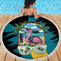 The Bahamas Flamingo Beach Blanket It's Summer Time