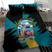 The Bahamas Flamingo Bedding Set It's Summer Time