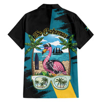 The Bahamas Flamingo Family Matching Off Shoulder Maxi Dress and Hawaiian Shirt It's Summer Time