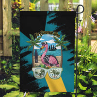 The Bahamas Flamingo Garden Flag It's Summer Time