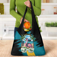 The Bahamas Flamingo Grocery Bag It's Summer Time